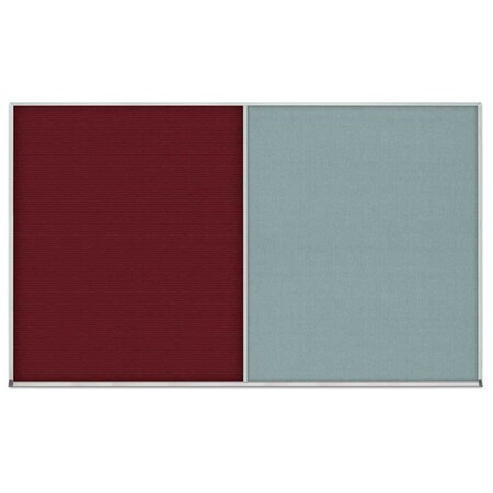United Visual Products Enclosed Corkboard, 1 Door, 24"x36", 4" Fra, UV3401-SATIN-DRKSPR UV3401-SATIN-DRKSPR